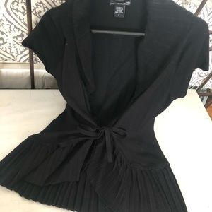 Willie Smith …. Black ruffle vest